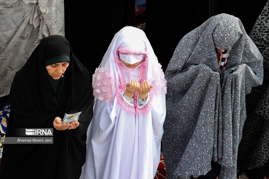 نماز عید فطر- حرم حضرت عبدالعظیم (ع)