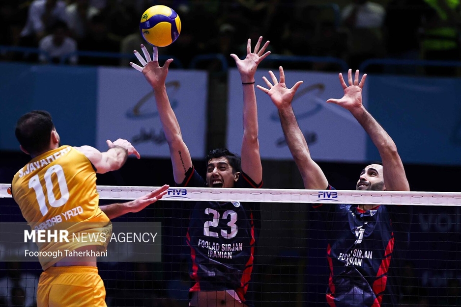 فینال لیگ برتر والیبال - شهداب و فولاد سیرجان