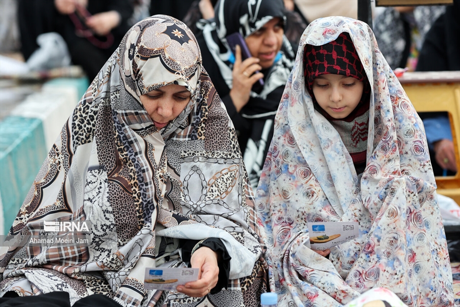 نماز عید فطر- حرم حضرت عبدالعظیم (ع)