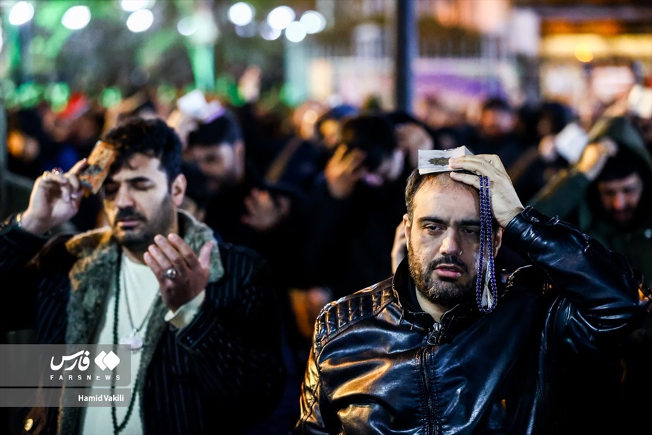 احیای شب بیست و یکم ماه رمضان در مسجد ارگ