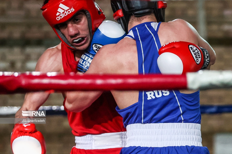 دیدار تدارکاتی تیم های ملی‌ بوکس ایران و روسیه