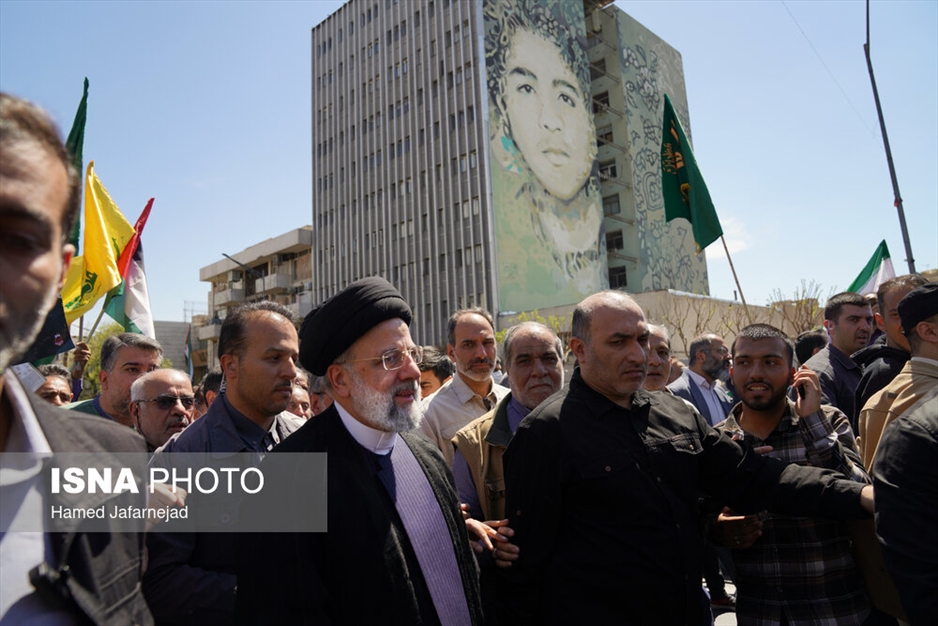 حضور شخصیت ها در راهپیمایی روز قدس