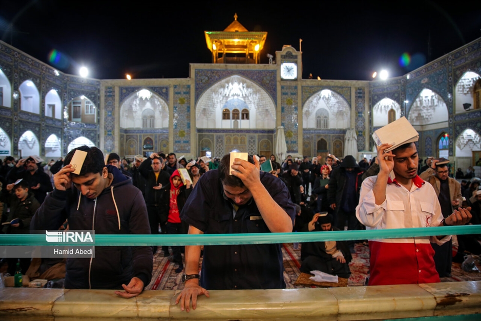 احیای شب نوزدهم رمضان- حرم حضرت معصومه (س)