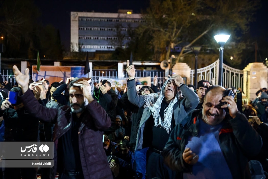 احیای شب بیست و یکم ماه رمضان در مسجد ارگ
