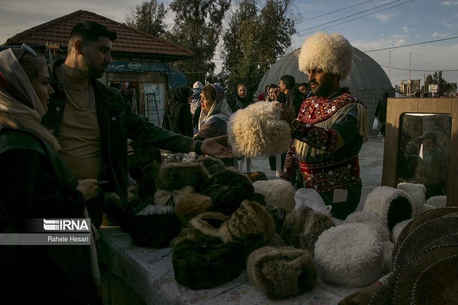 مسافران نوروز ۱۴۰۳ در بندر ترکمن