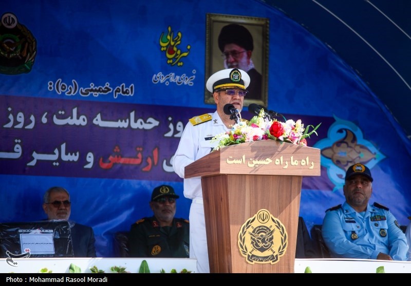 مراسم رژه روز ارتش در زنجان ،بندرعباس و کرمان