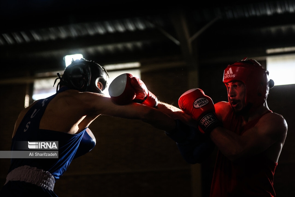 دیدار تدارکاتی تیم های ملی‌ بوکس ایران و روسیه