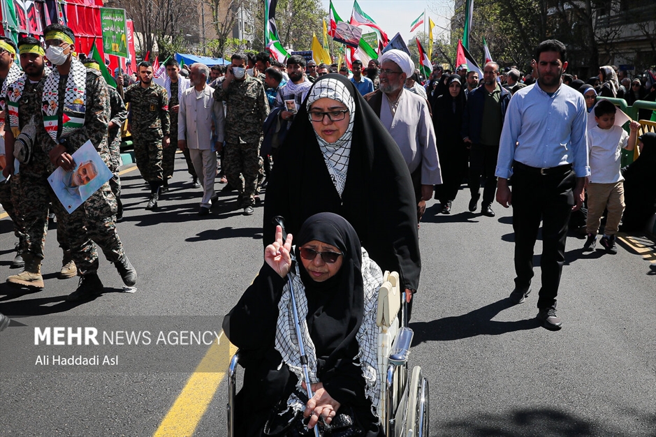 راهپیمایی روز جهانی قدس در تهران - ۳