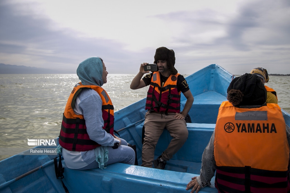 مسافران نوروز ۱۴۰۳ در بندر ترکمن