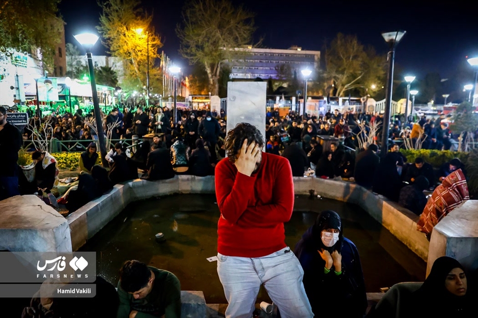 احیای شب بیست و یکم ماه رمضان در مسجد ارگ