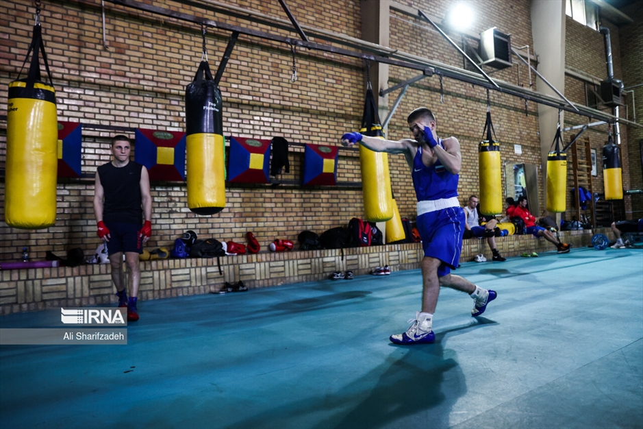 دیدار تدارکاتی تیم های ملی‌ بوکس ایران و روسیه