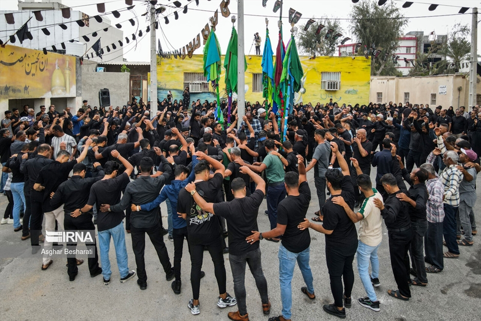 عزاداری هیئت های مذهبی قشم