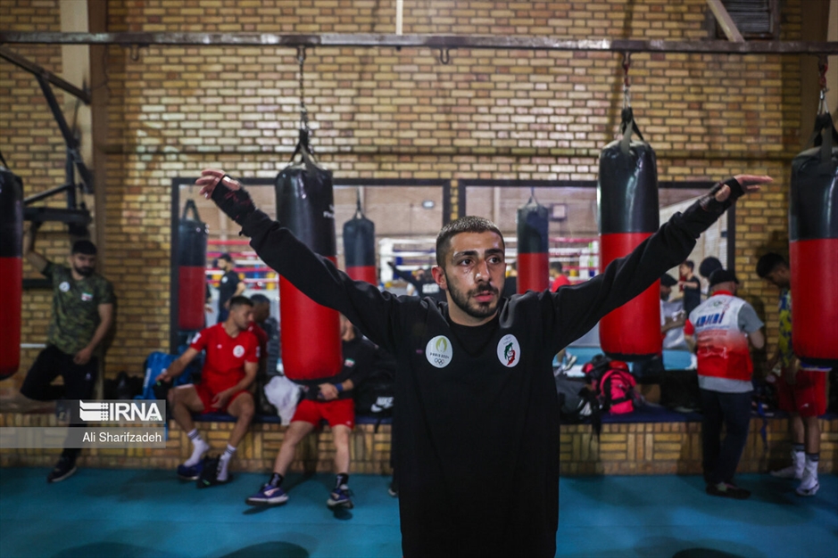 دیدار تدارکاتی تیم های ملی‌ بوکس ایران و روسیه