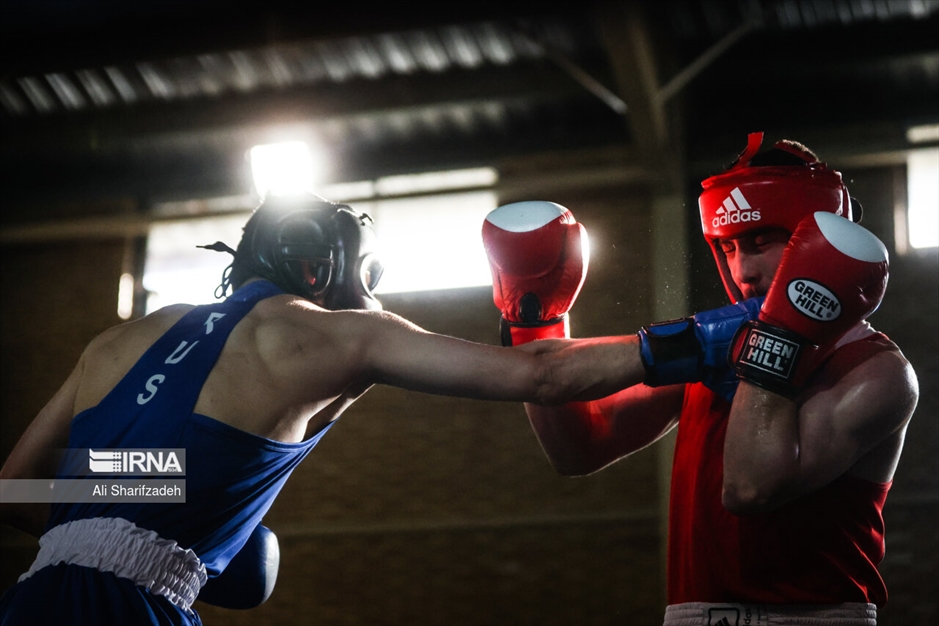 دیدار تدارکاتی تیم های ملی‌ بوکس ایران و روسیه