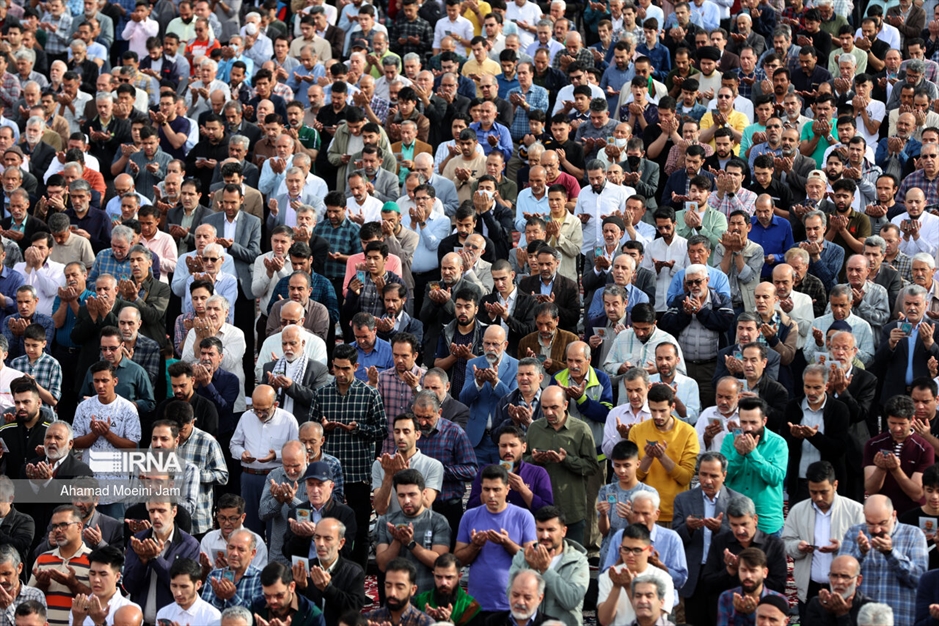 نماز عید فطر- حرم حضرت عبدالعظیم (ع)