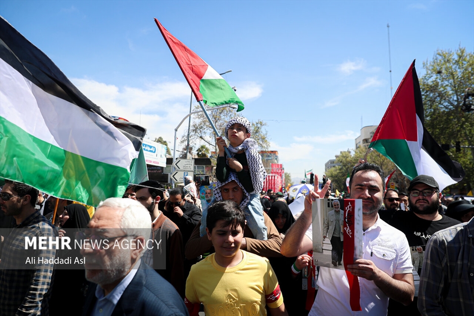 راهپیمایی روز جهانی قدس در تهران - ۳