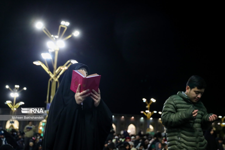 احیای شب نوزدهم رمضان- حرم امام رضا(ع)