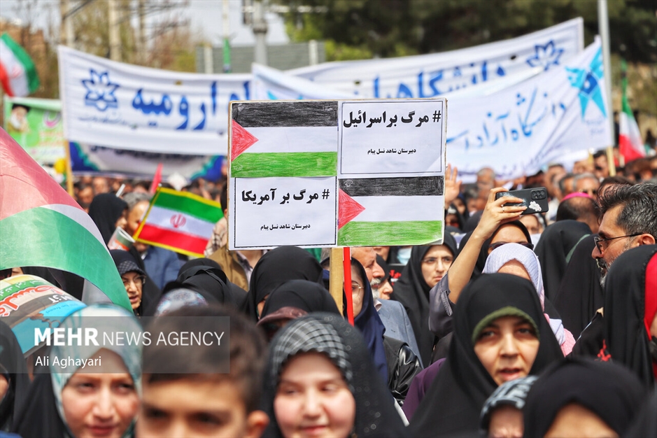 راهپیمایی روز جهانی قدس در سراسر ایران