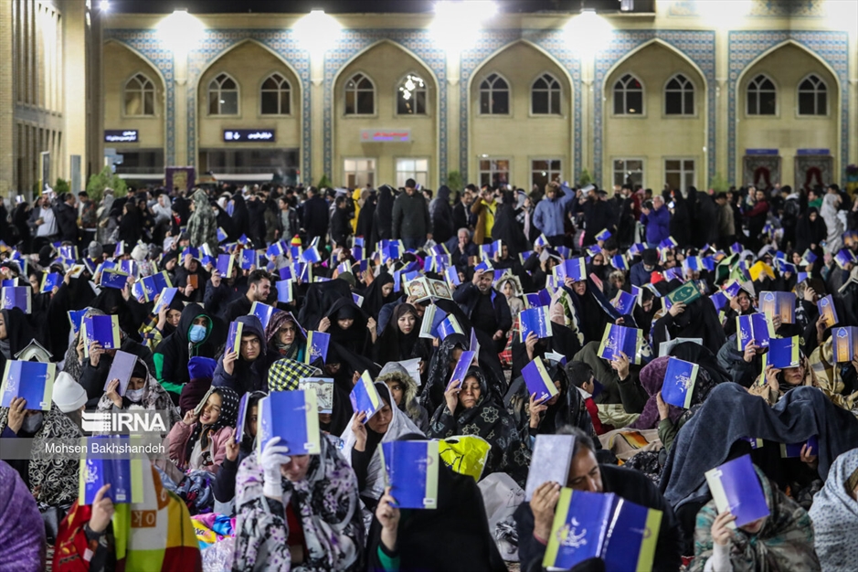 احیای شب نوزدهم رمضان- حرم امام رضا(ع)