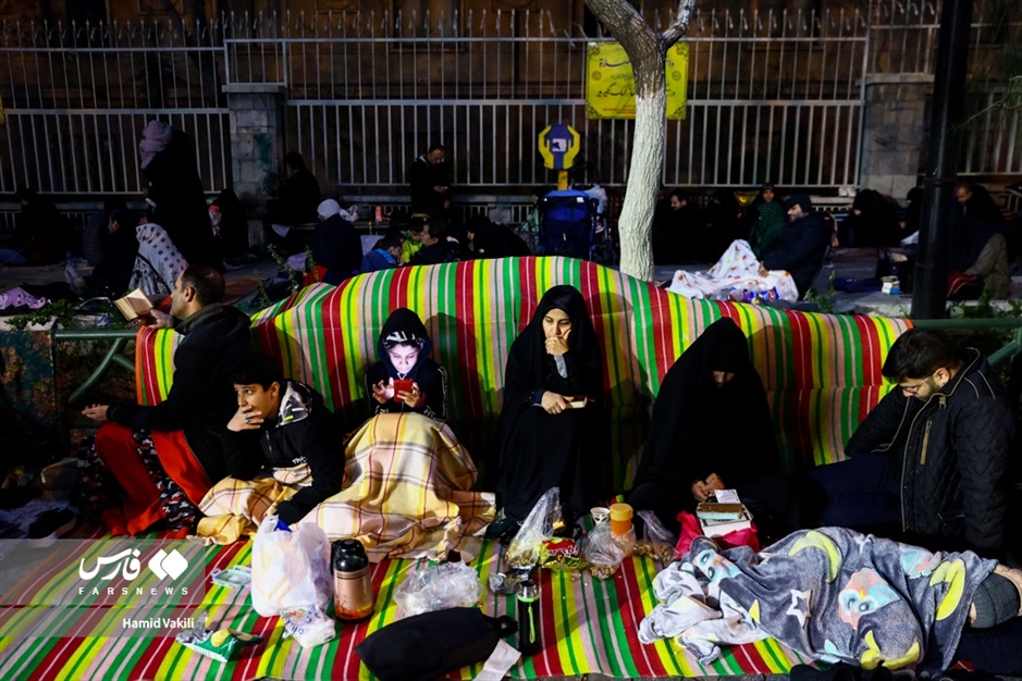 احیای شب بیست و یکم ماه رمضان در مسجد ارگ