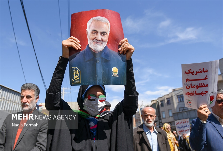 راهپیمایی روز جهانی قدس در سراسر ایران