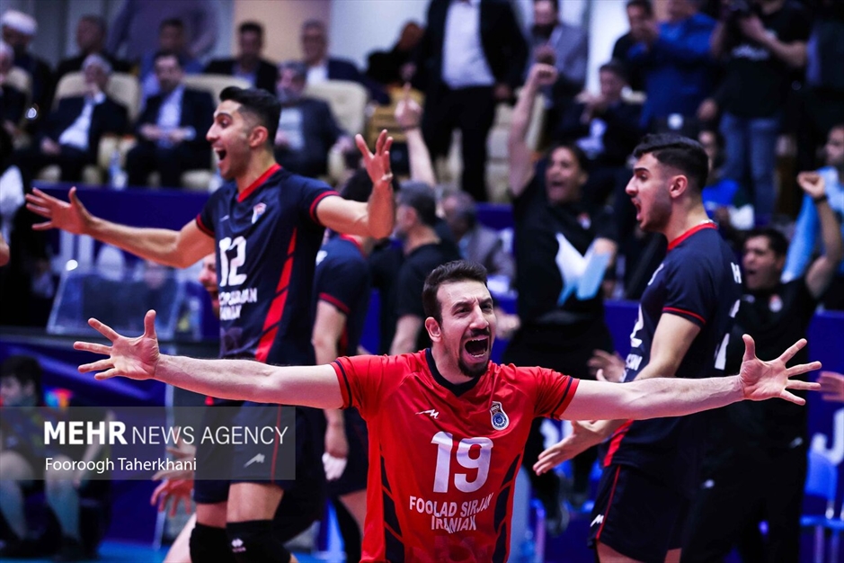 فینال لیگ برتر والیبال - شهداب و فولاد سیرجان