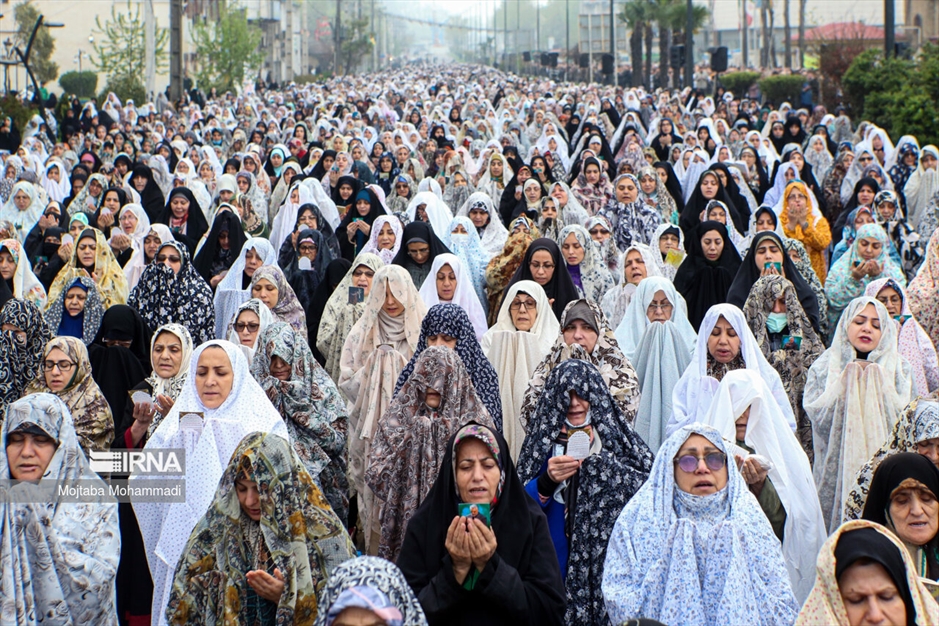 نماز عید فطر در سراسر کشور