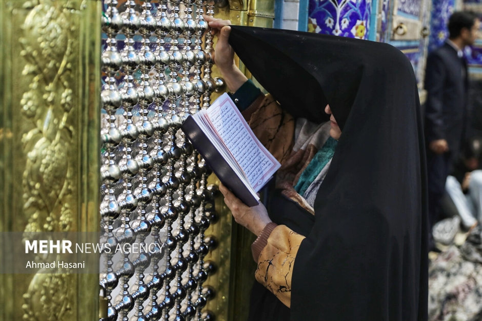 تحویل سال ۱۴۰۳ در حرم مطهر امام رضا (ع)