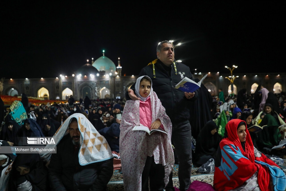 احیای شب نوزدهم رمضان- حرم امام رضا(ع)
