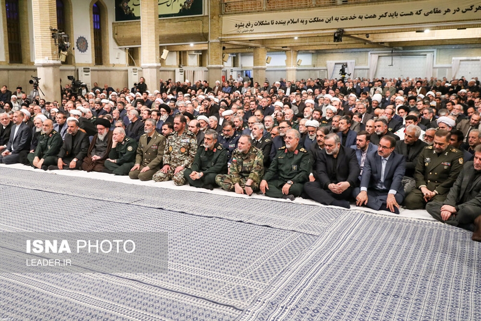 دیدار مسئولان و کارگزاران نظام با رهبر معظم انقلاب