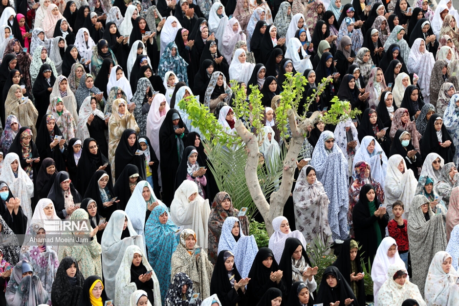 نماز عید فطر- حرم حضرت عبدالعظیم (ع)