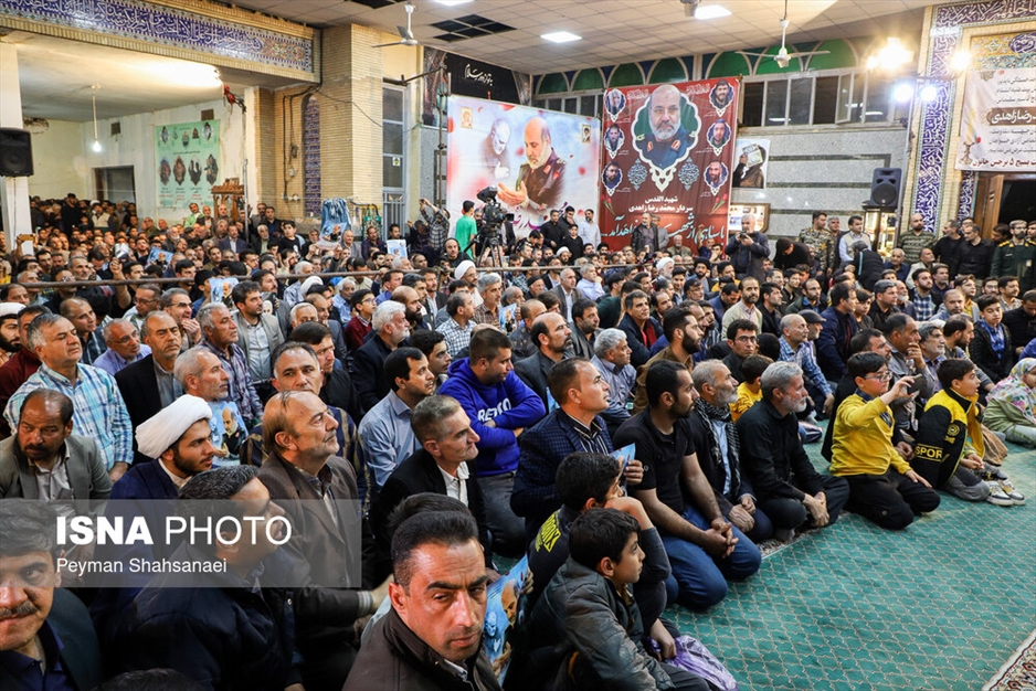 مراسم وداع با شهید والامقام زاهدی