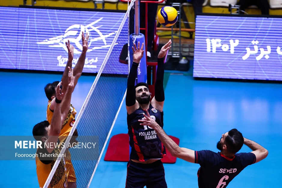 فینال لیگ برتر والیبال - شهداب و فولاد سیرجان