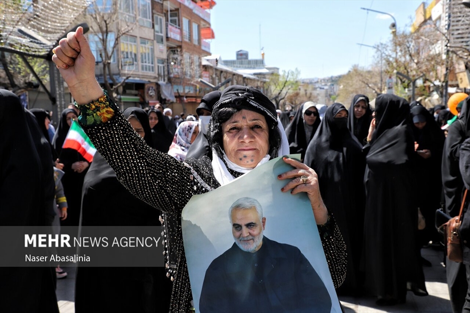 راهپیمایی روز جهانی قدس در سراسر ایران