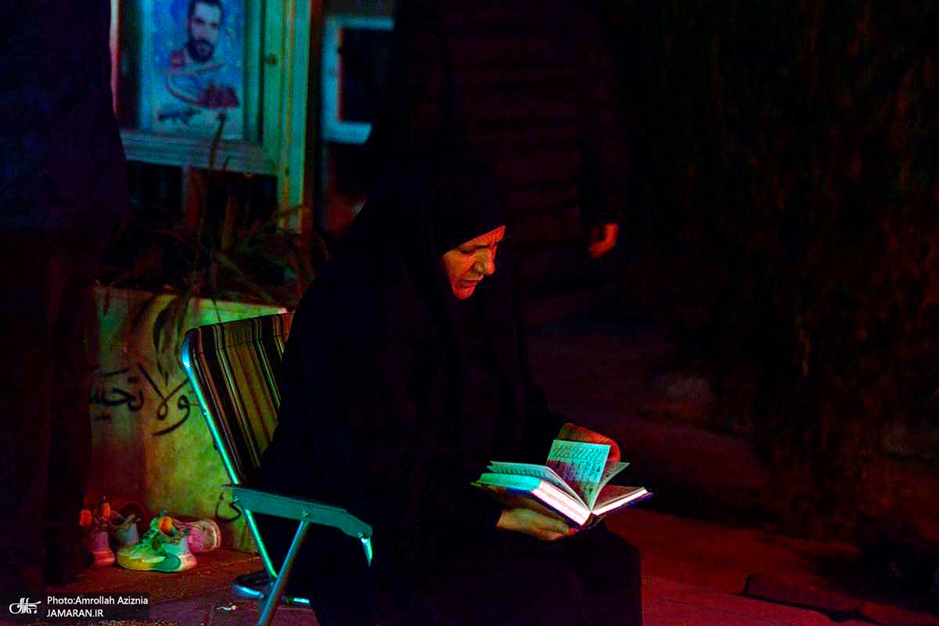 احیای شب بیست و یکم ماه مبارک رمضان در گلزار شهدای بهشت زهرا (س)