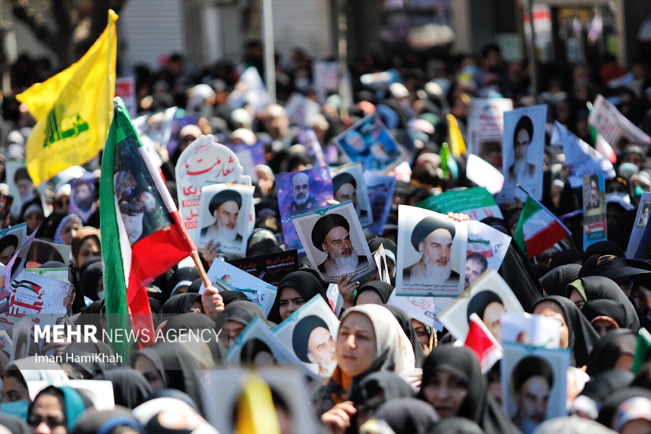 راهپیمایی روز جهانی قدس در سراسر ایران