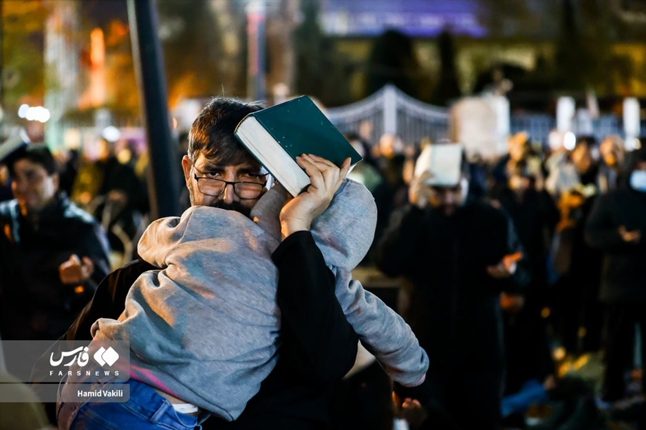 احیای شب بیست و یکم ماه رمضان در مسجد ارگ