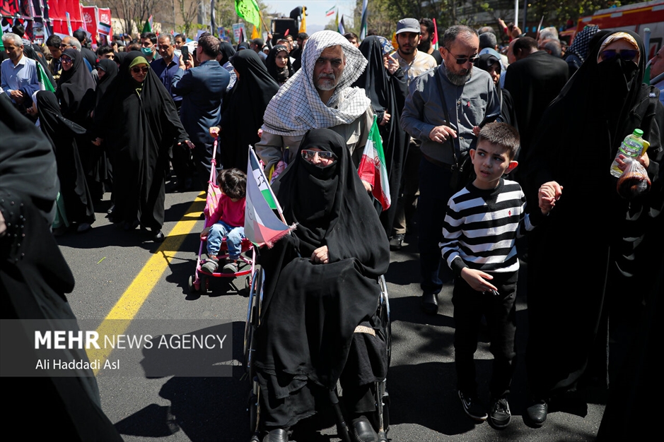 راهپیمایی روز جهانی قدس در تهران - ۳