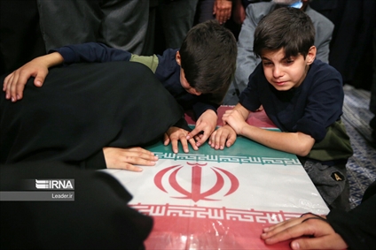  وداع با پیکر شهدای حمله ترورریستی به کنسولگری ایران