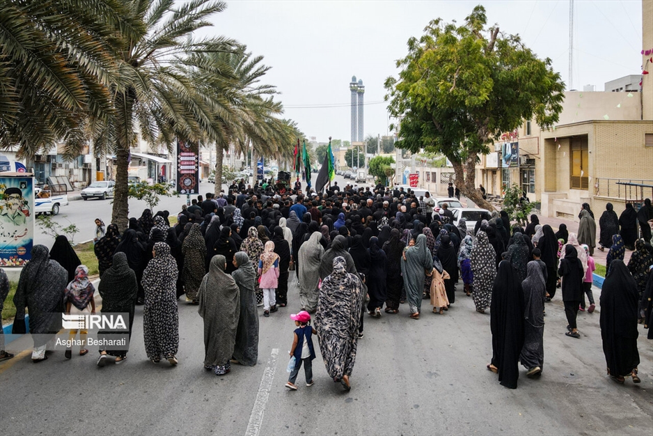 عزاداری هیئت های مذهبی قشم