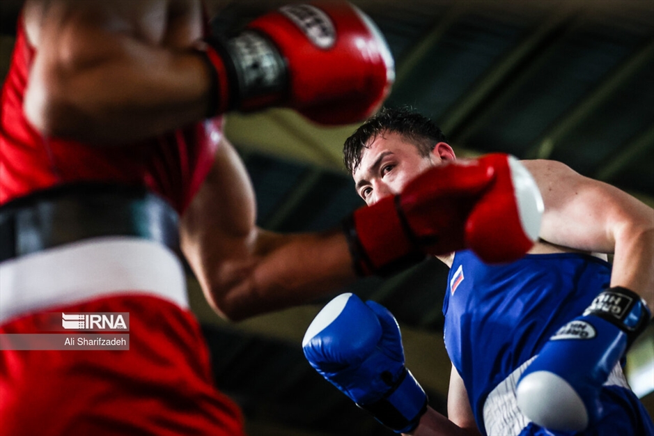 دیدار تدارکاتی تیم های ملی‌ بوکس ایران و روسیه