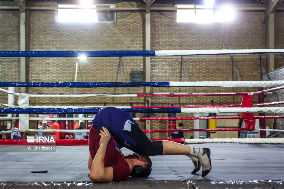 دیدار تدارکاتی تیم های ملی‌ بوکس ایران و روسیه