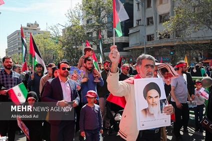 راهپیمایی روز جهانی قدس در تهران - ۳