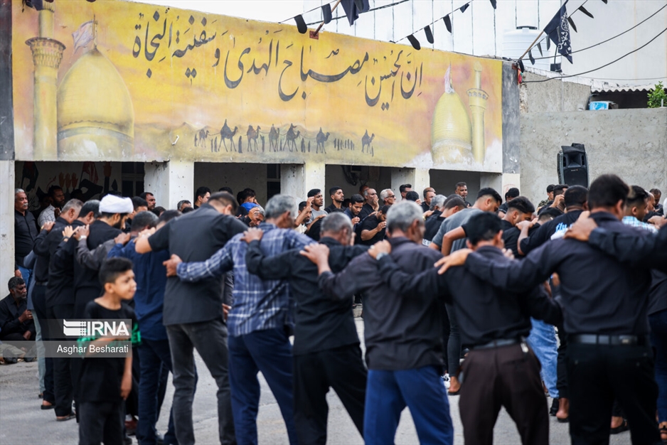 عزاداری هیئت های مذهبی قشم