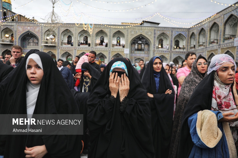 تحویل سال ۱۴۰۳ در حرم مطهر امام رضا (ع)