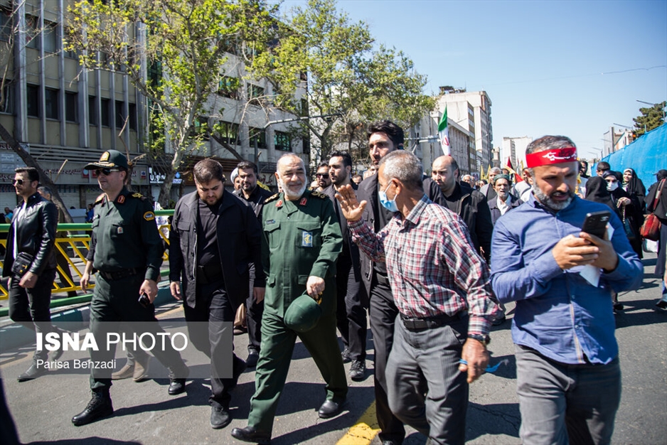 حضور شخصیت ها در راهپیمایی روز قدس