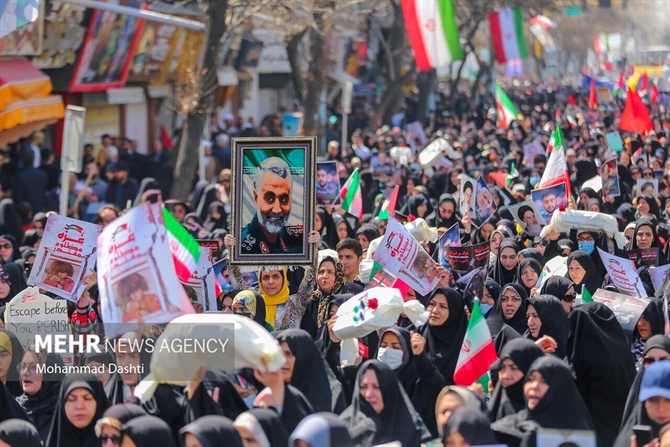 راهپیمایی روز جهانی قدس در سراسر ایران