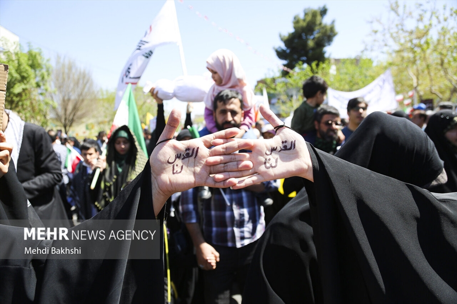 راهپیمایی روز جهانی قدس در سراسر ایران