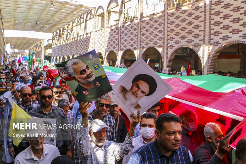 راهپیمایی روز جهانی قدس در سراسر ایران