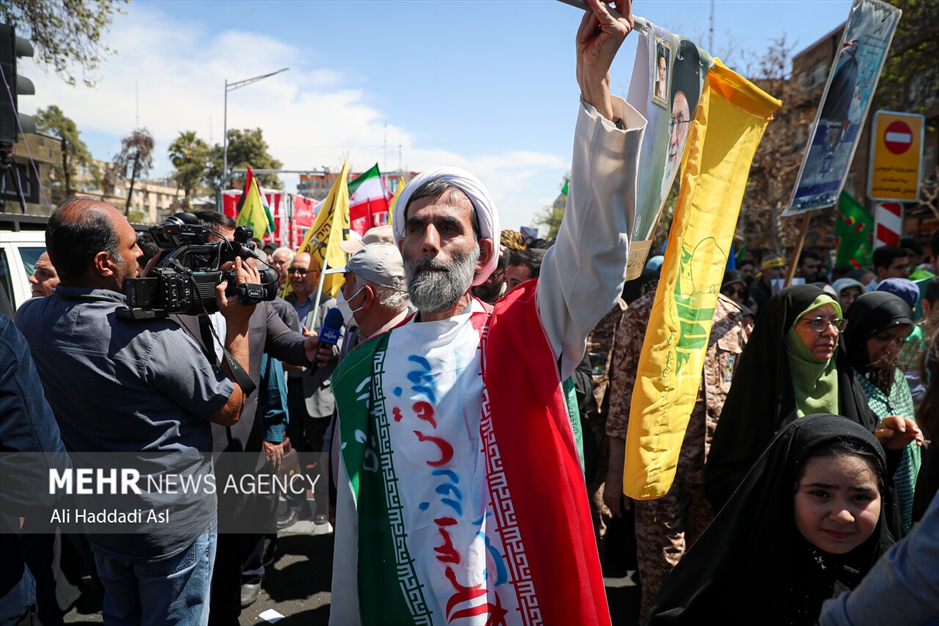 راهپیمایی روز جهانی قدس در تهران - ۳